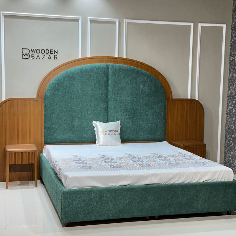 Zentered New Upholstered King Size Bed Modern Furniture - craft decor