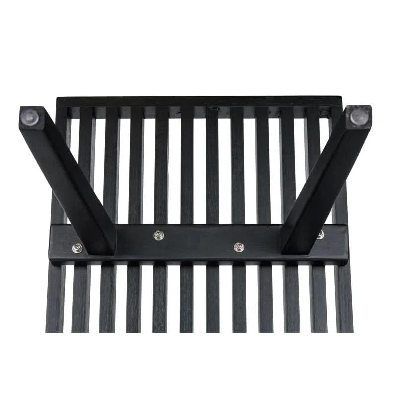 XAKKY Rectangular Bench Wooden Platform Bench with Slats Design Kitchen Bench