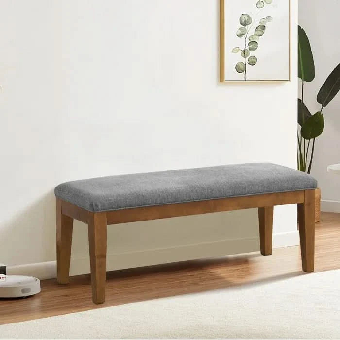 Cherylon Polyester Upholstered Bench - craft decor