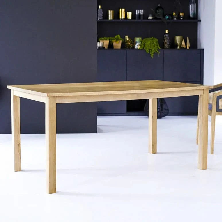 Sinny Solid Wood Dining Six Seater - Craft Decor