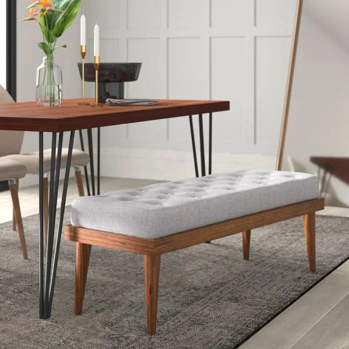 Ioastere Polyester Upholstered Bench - craft decor