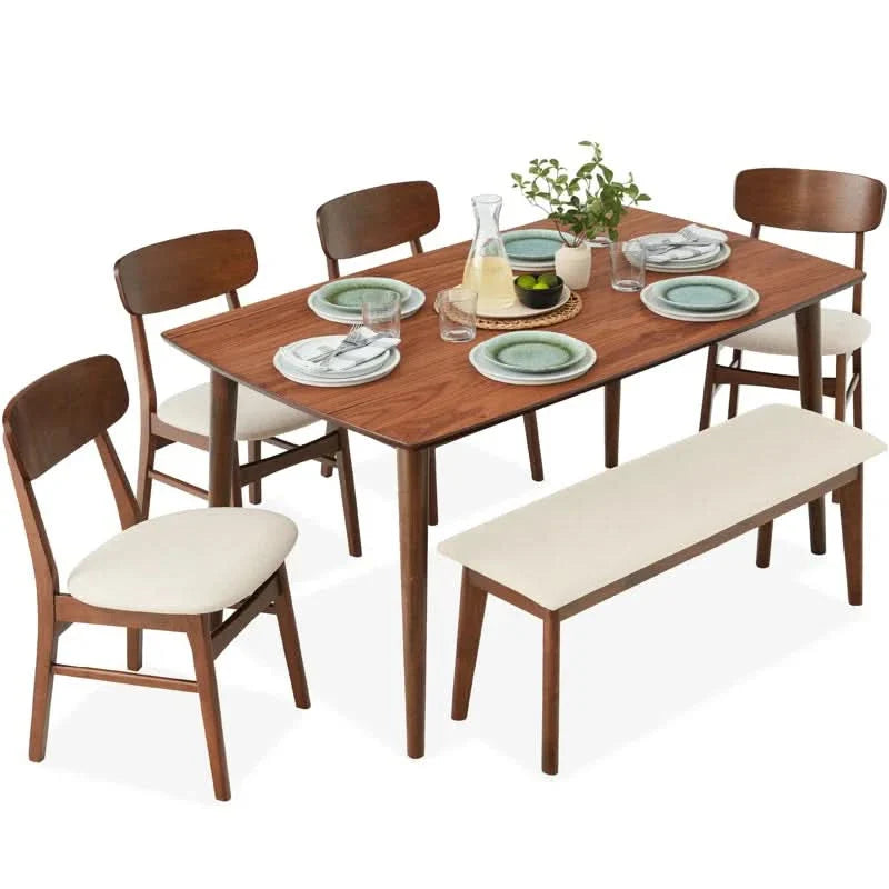 Minamilast 6 Seater Dining Table Set - Craft Decor