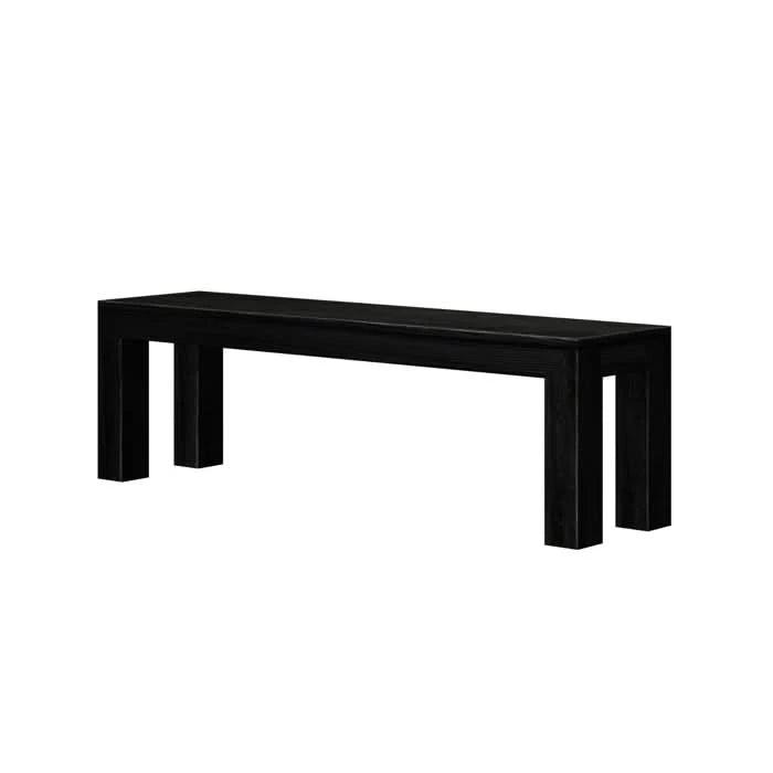 Halperistate Modern Wood Bench - craft decor
