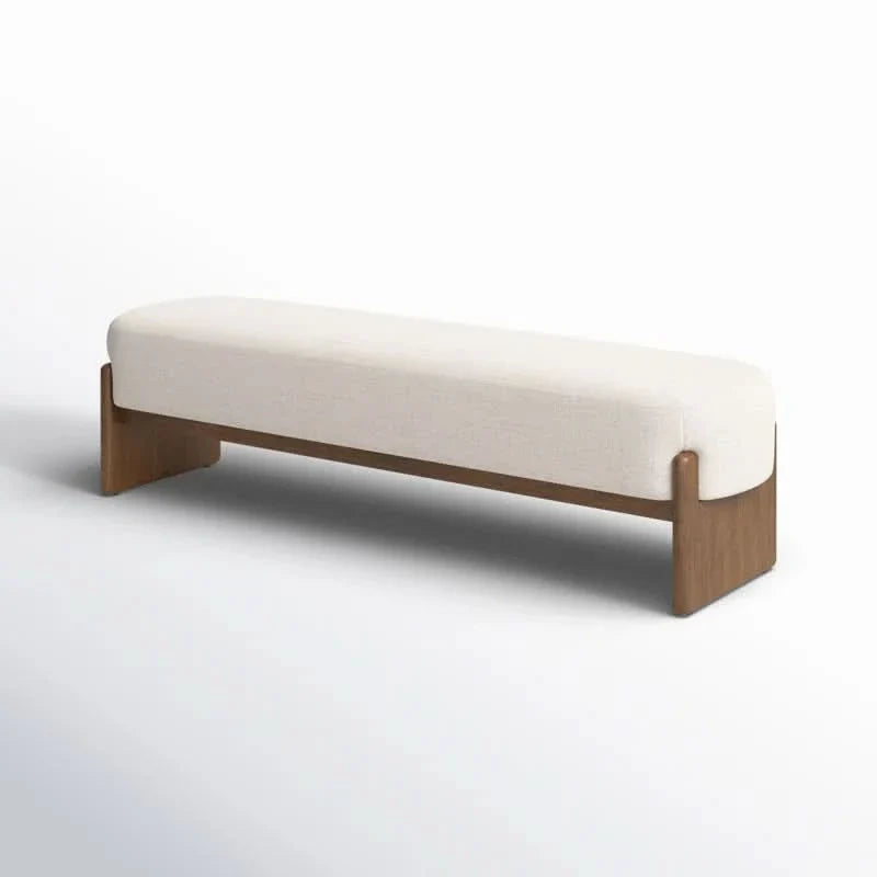 Newstated Upholstered Bench for Modern Living - craft decor