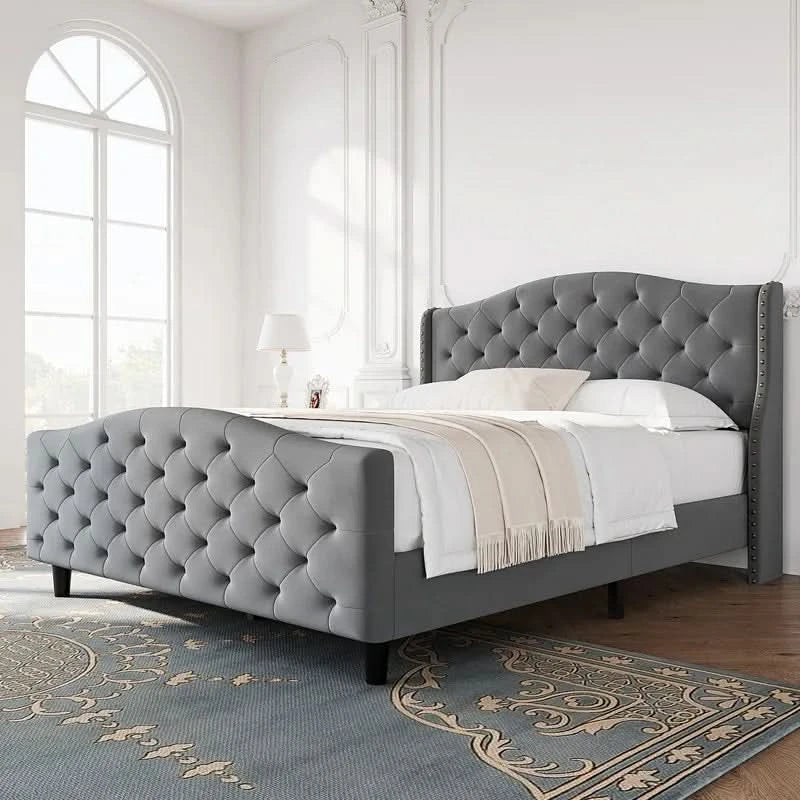 Luxurious arched pull-point soft bed - craft decor