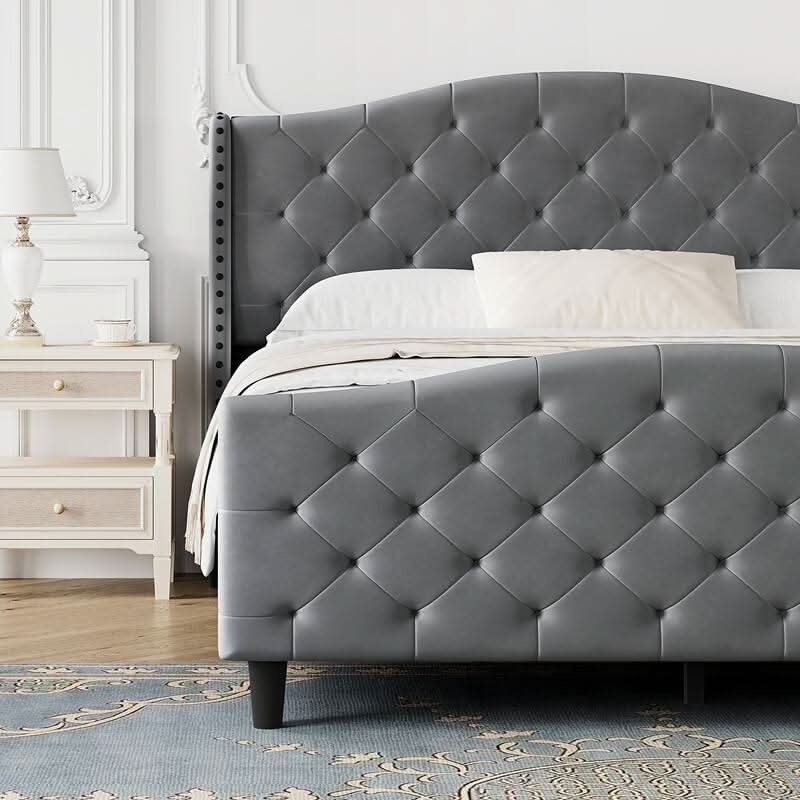 Luxurious arched pull-point soft bed - craft decor