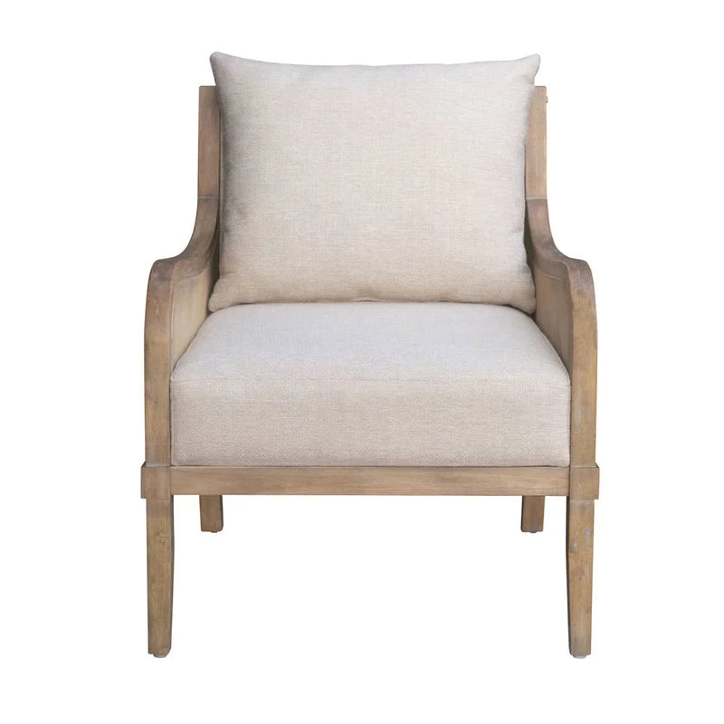 Accent Chair with Upholstered Cushions