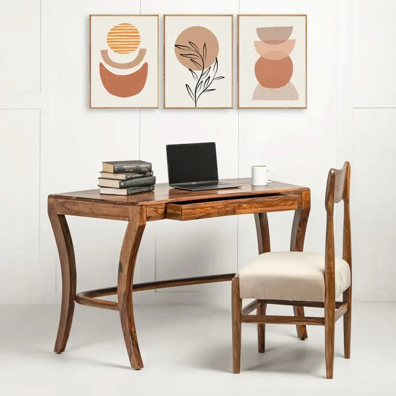 Linier Study Desk - Craft Decor