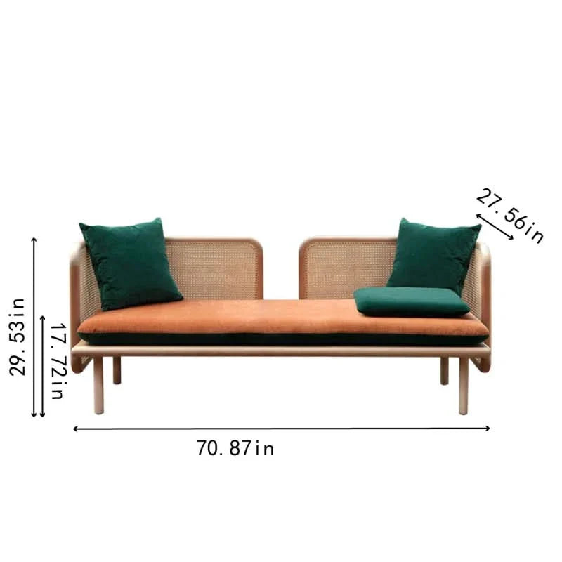 Xapilon Microfiber/Microsuede Upholstered Bench - craft decor