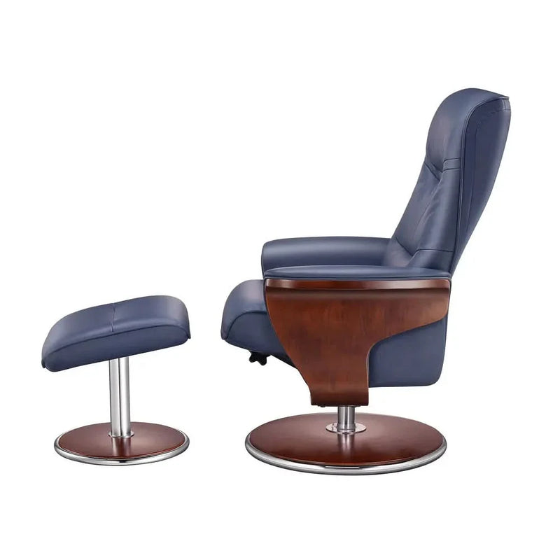 Navik Recliner Chair With Ottoman - Craft Decor
