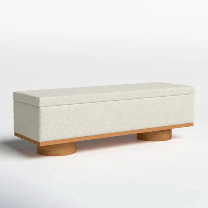 Kazirext Upholstered Storage Bench - craft decor