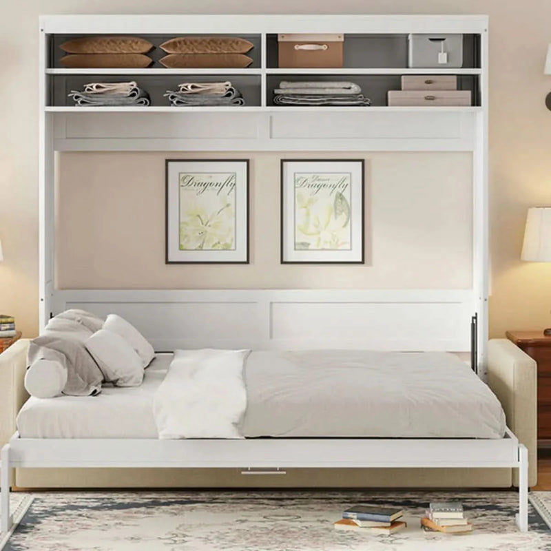 Murphy Bed Wall Bed With Sofa, Bed Frame - Craft Decor