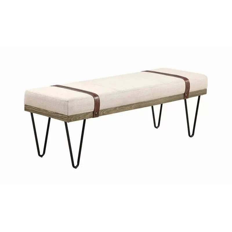 Newsorate Upholstered Bench - craft decor