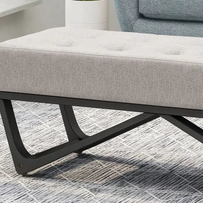 Nazimex Polyester Upholstered Bench - craft decor