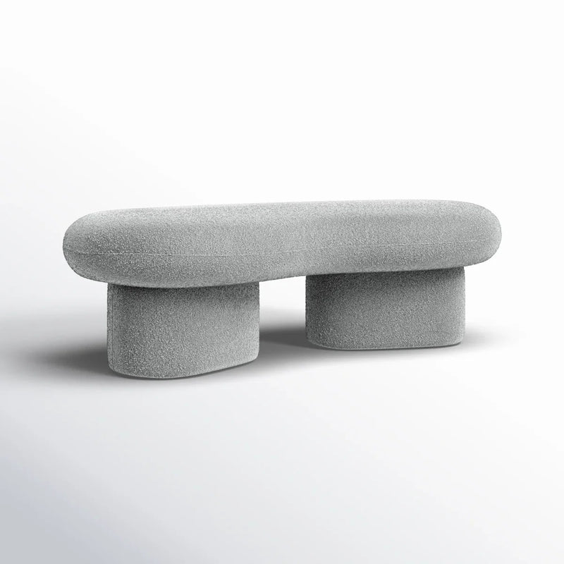 Simmy Polyester Blend Upholstered Bench - craft decor