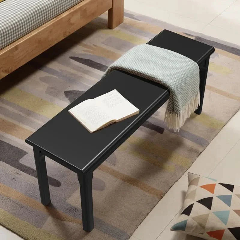 Gaxion Solid Wood Bench Entryway Bench Dining Bench