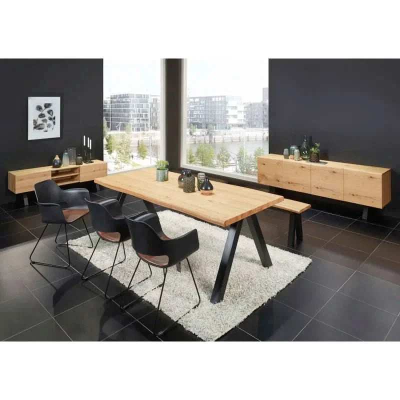 Uazery Side to Side Dining table - craft decor