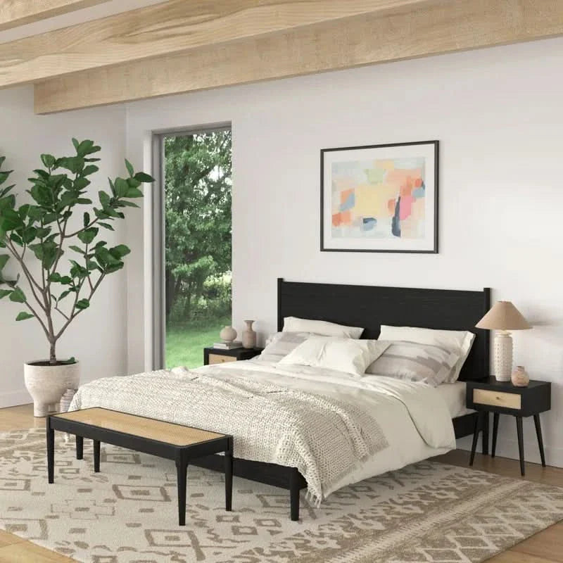 Lexiclon Solid Wood Bench - craft decor