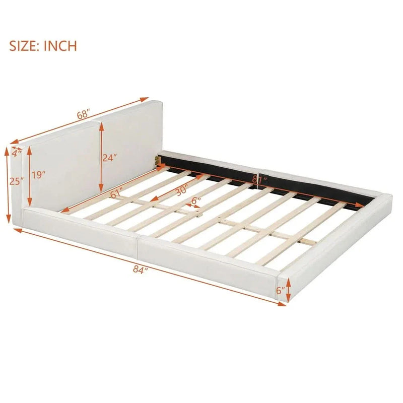 Nikamon Upholstered Platform Bed - craft decor