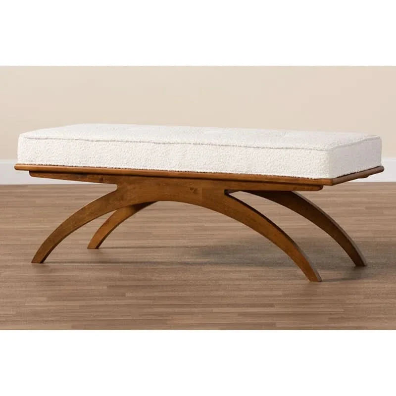 Kalnier Upholstered Bench - craft decor