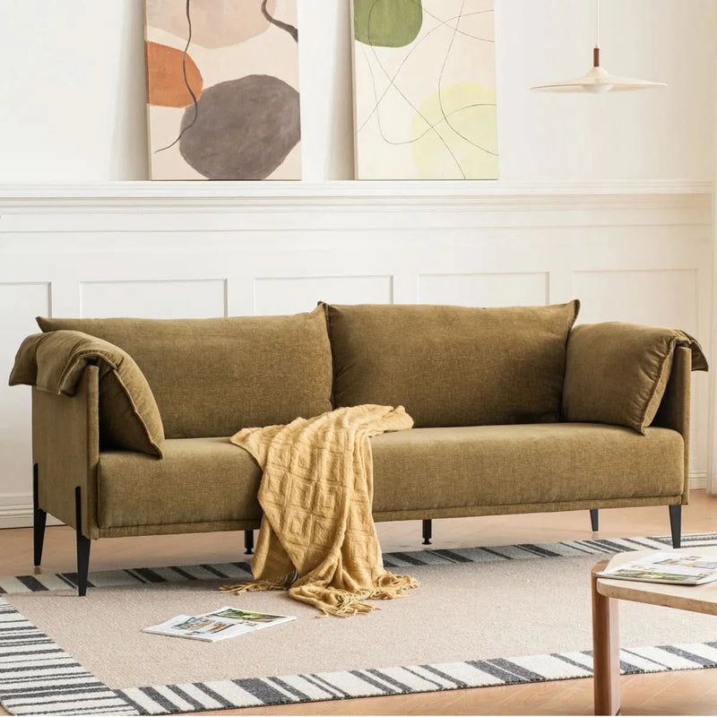 Modern 2-Seater Sofa – Comfortable Living Room Couch