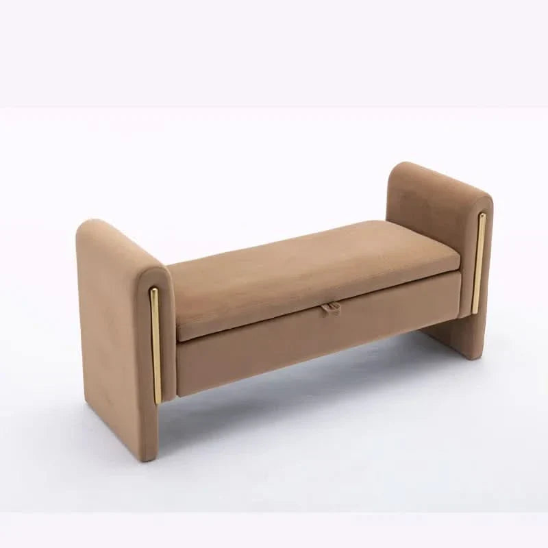 Ketikson Upholstered Storage Bench - craft decor