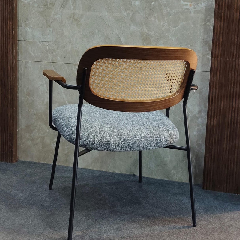 Lekky Rattan Cane Dining Chair - Craft Decor