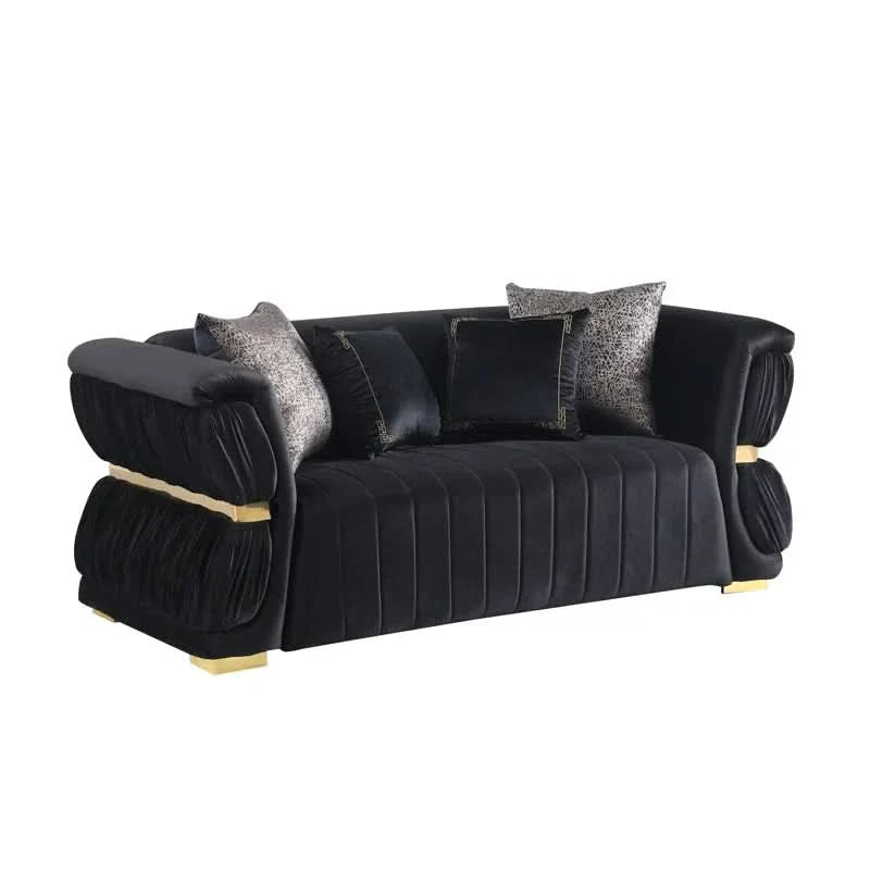2 - Piece Velvet Living Room Set luxury sofa set
