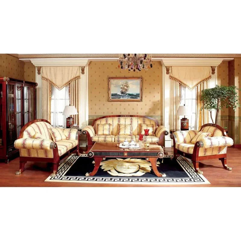 Yeatesz 5 - Piece Living Room Set Luxury Sofa Set
