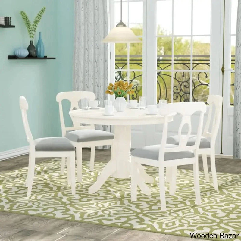 Adda 4 Seater Dining Table Set