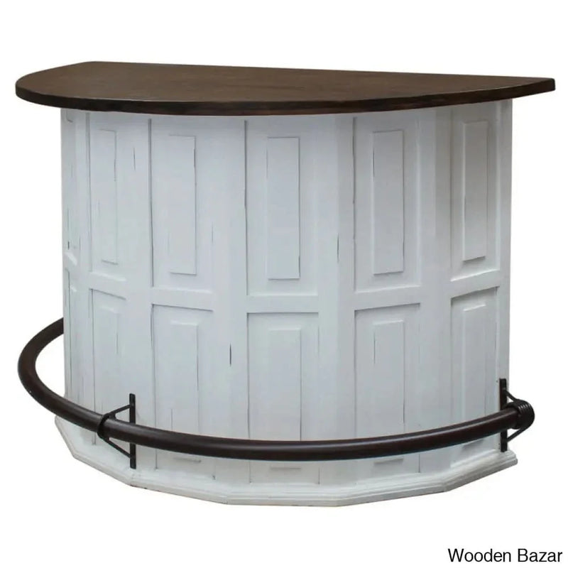 Aigan Freestanding Curved Bar Design