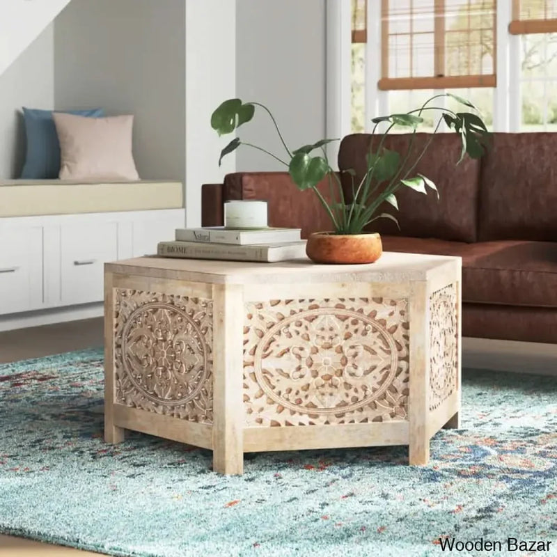 Aikens Solid Wood Coffee and center Table