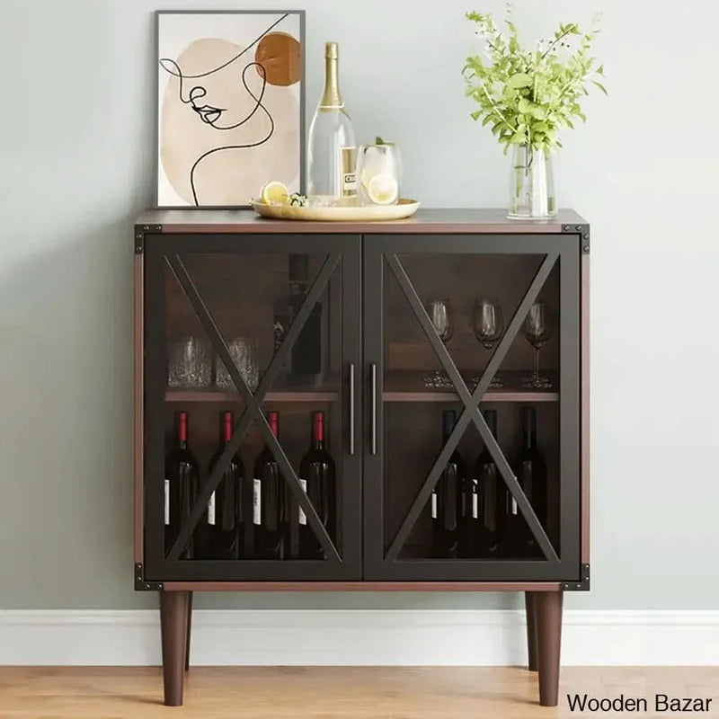 Akiyoshi 30'' Bar Cabinet premium Design