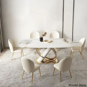 Aldo Luxury Dining Table Set - Craft Decor 6 Seater