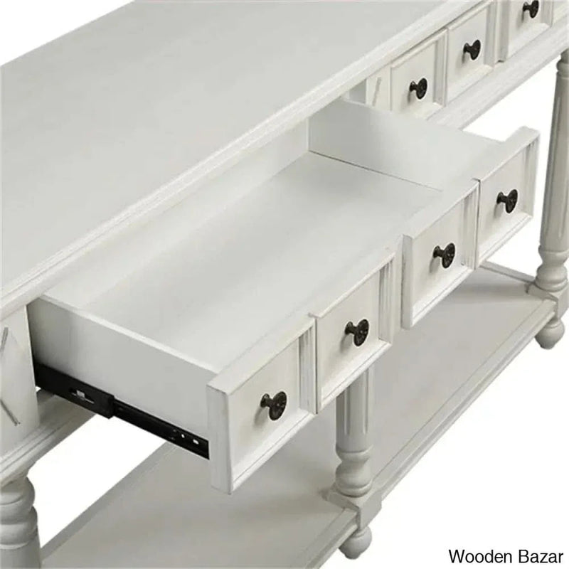 Alex Console Table,entry table,hallway table With 2 Drawers