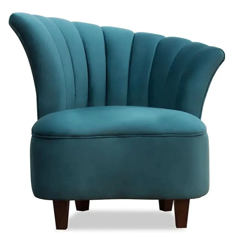 Annabella Fabric Barrel Chair - Craft Decor