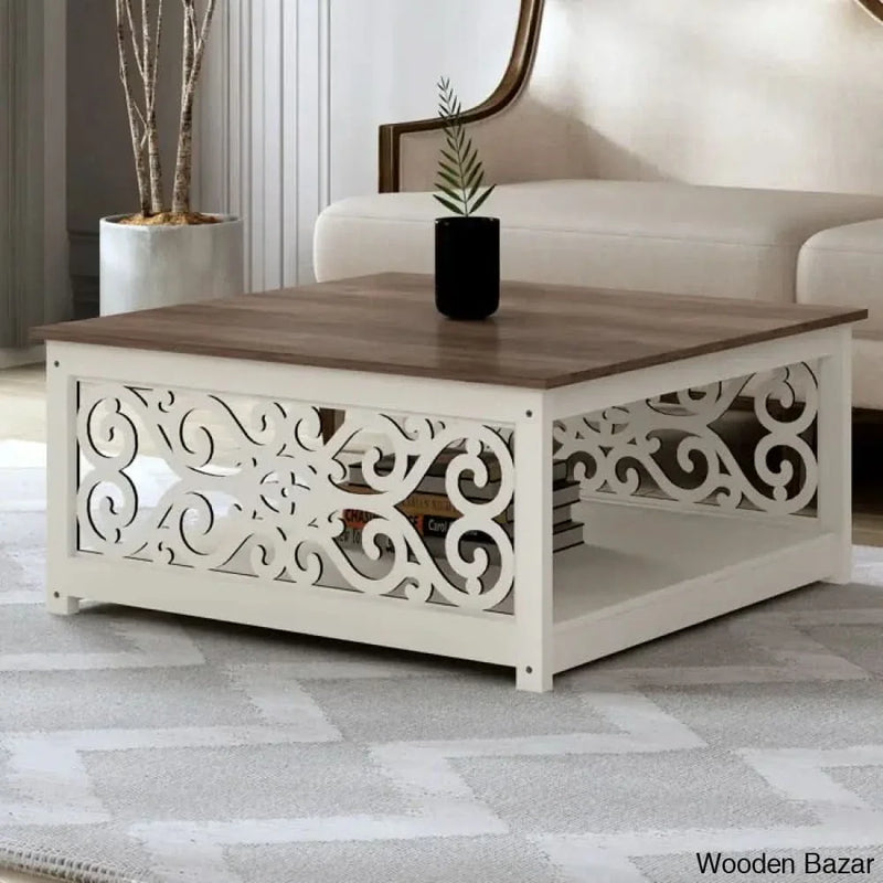 Ariba Coffee and center Table with open storage