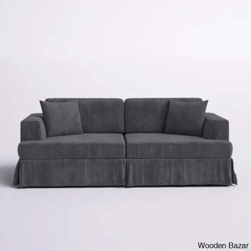 Aukusti 84.5'' Upholstered Sofa - Wooden Bazar