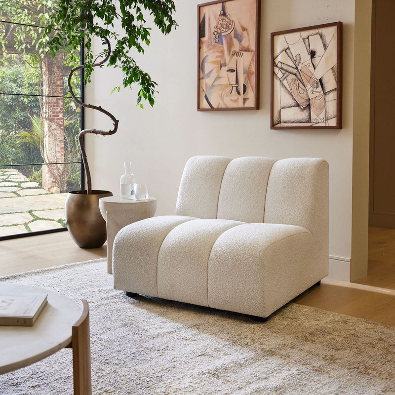 Apiarano Channeled Chair - Craft Decor