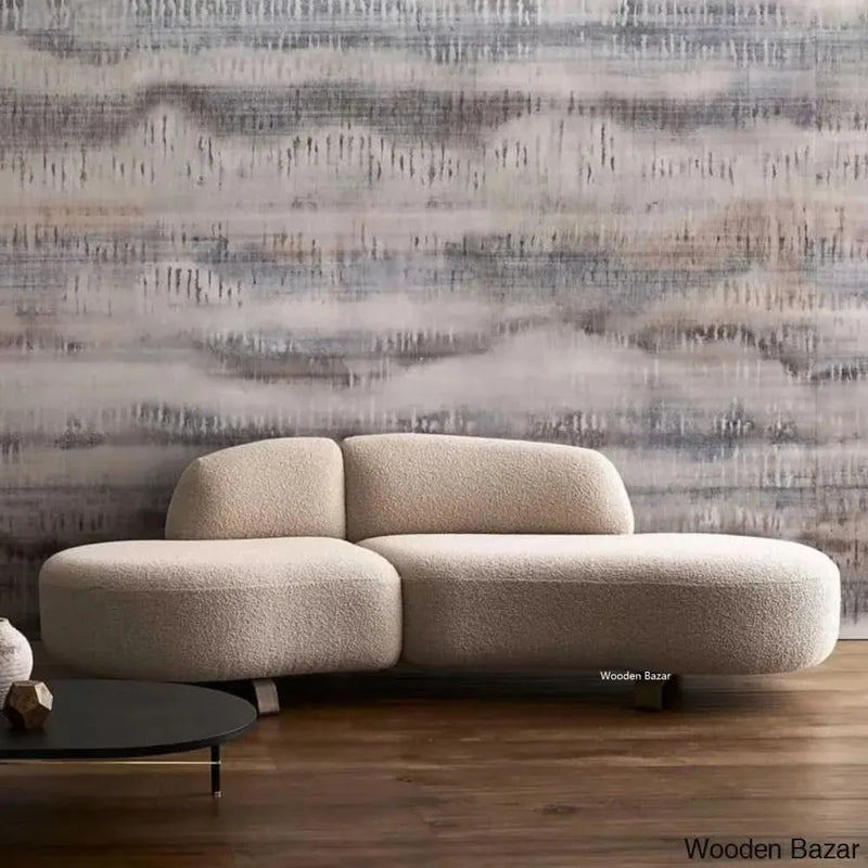 BABETTE 2 SEATER SOFA -WOODEN BAZAR