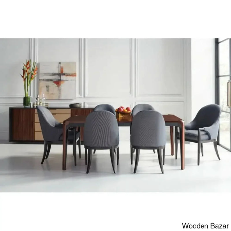 Barric New 4 seater Classic Dining Table Set - Craft Decor