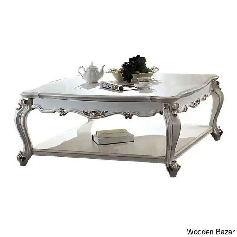 Berklin Solid Wood Coffee and center Table
