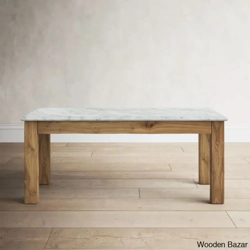 Blanfordz Stone Top Coffee and center Table