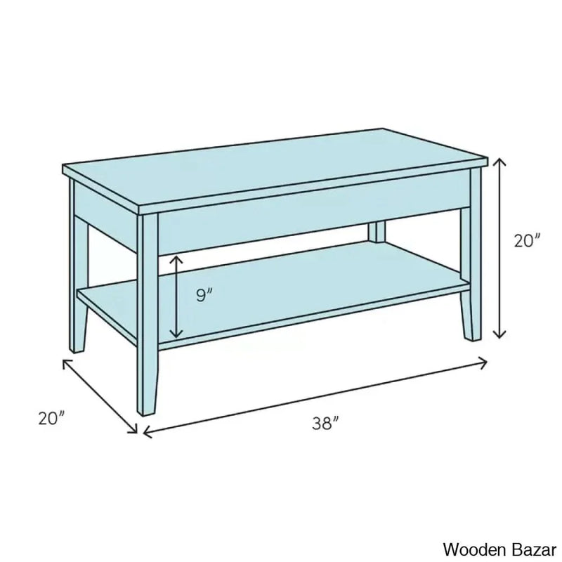 Boa Solid Wood Condo/Apartment Coffee and Center Table