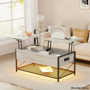 Bolaticea Coffee And Center Table White