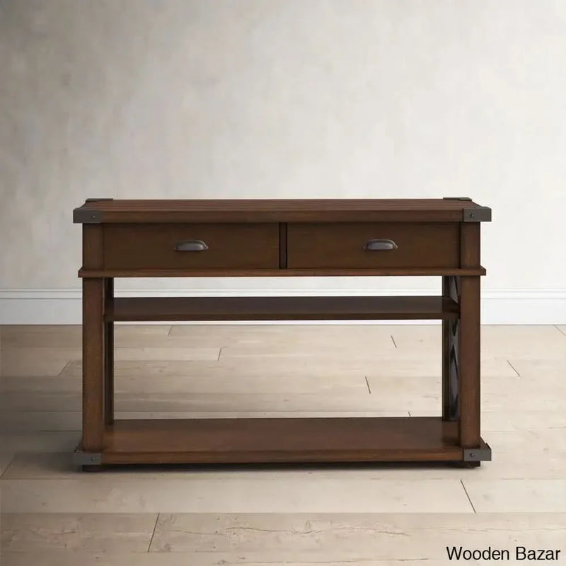 Bridget 48'' Solid Wood Console Table