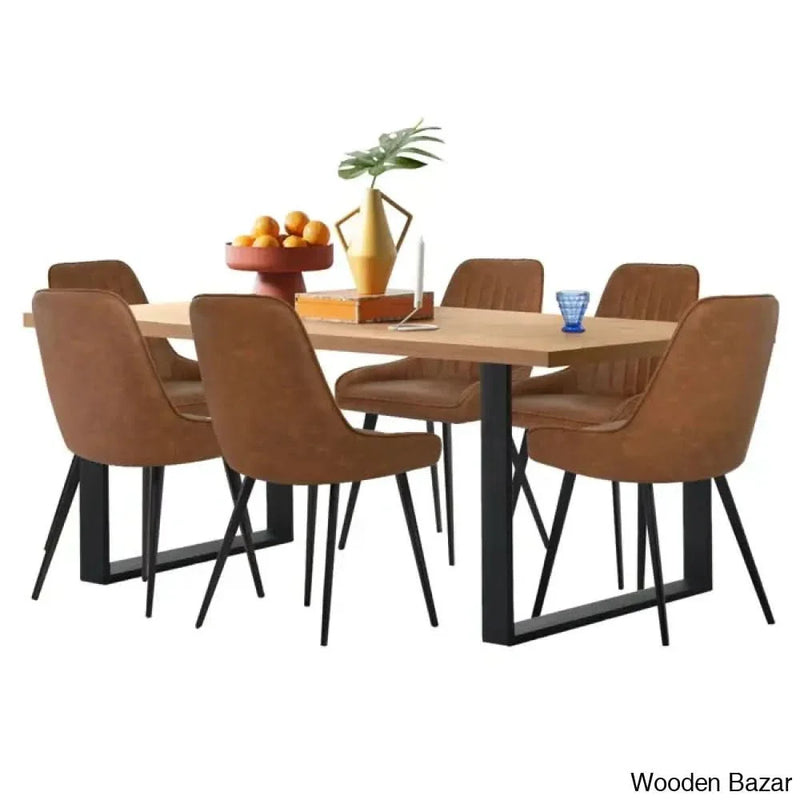Bristole New 6 Seater Dining Table Set Best Interiors for Best Homes