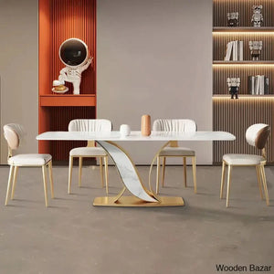 Cabal New 6 Seater Pedestal Dining Set - Craft Decor 4