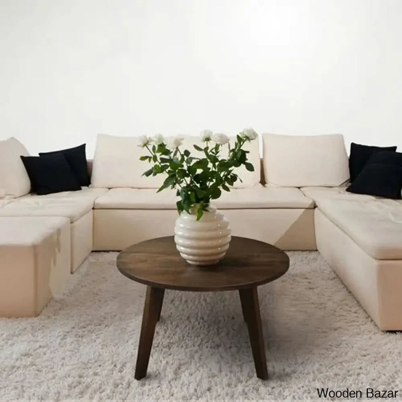Calixton Solid Wood Coffee and center Table