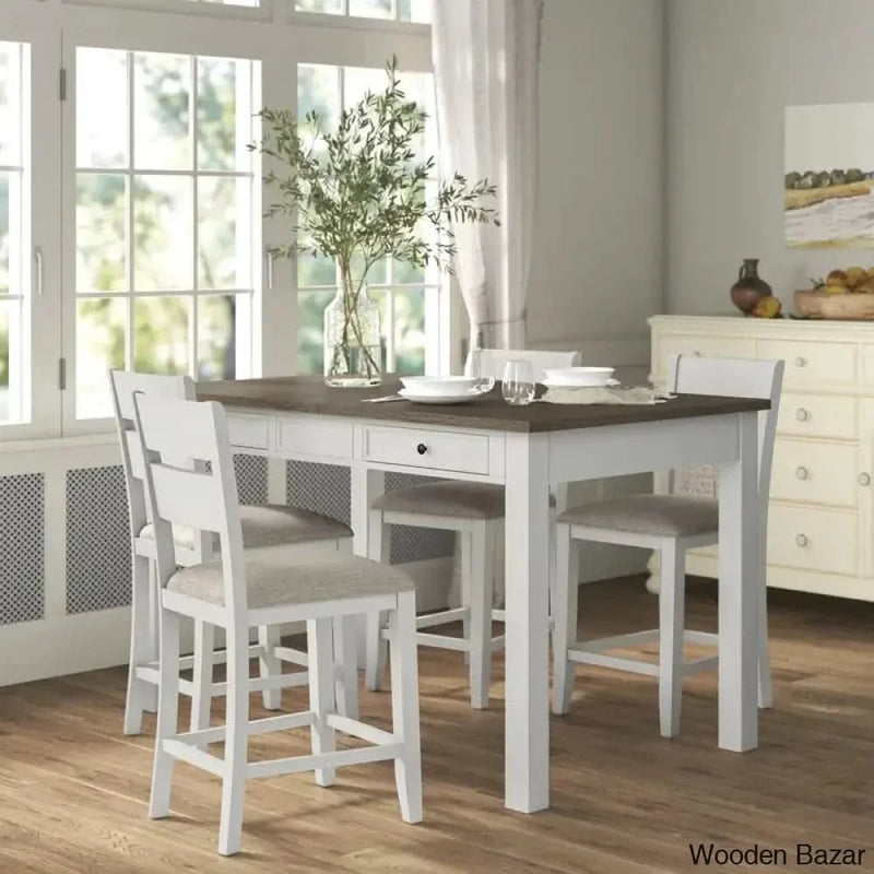Callicoat 4 - Person Counter Height Dining Set